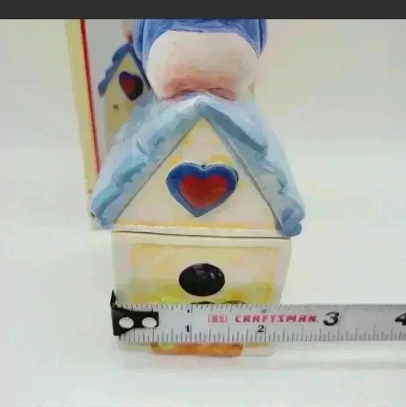 Vintage 1993 Susan Winget Bird House Salt & Pepper Shaker Brand New - Picture 9 of 12